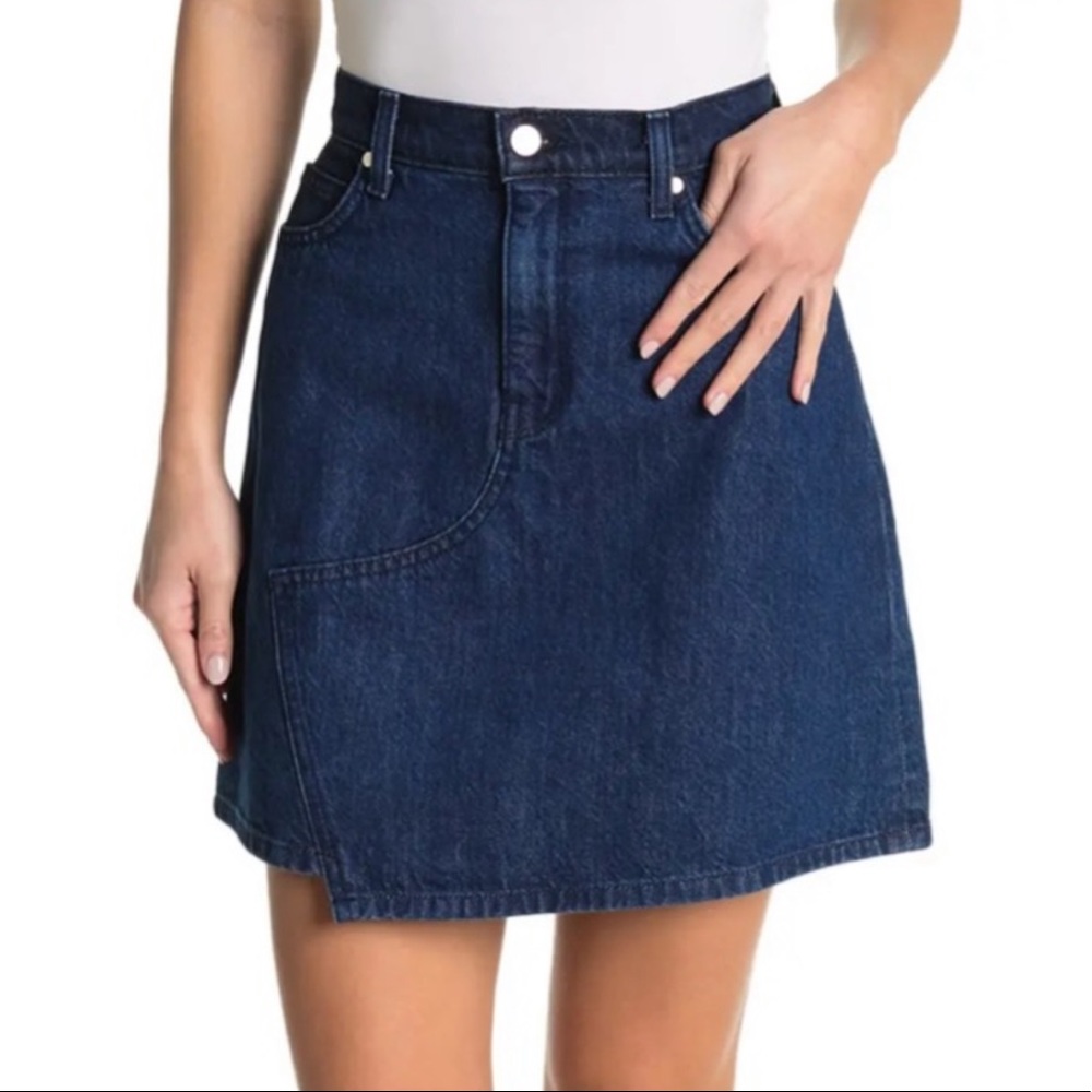 Denim Skirt In Blue